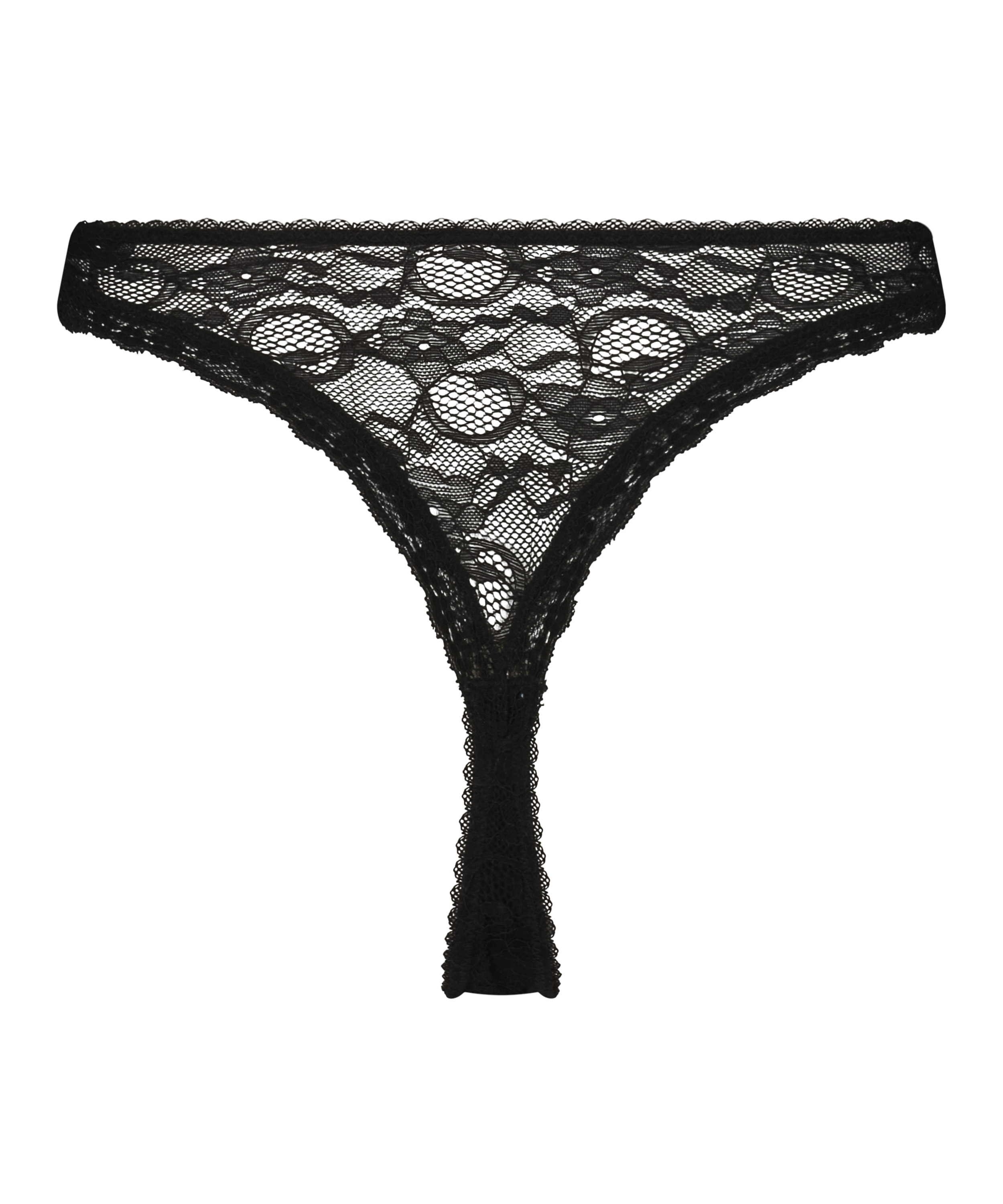 Mini brésilien taille haute Riley, Noir, main