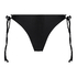 Bas de bikini slip br&eacute;silien Lais, Noir