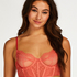 Soutien-gorge &agrave; armatures non-pr&eacute;form&eacute; longline Emily, Orange