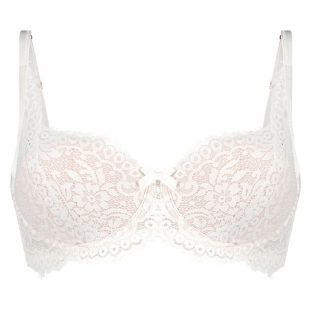 Soutien-gorge corbeille &agrave; armatures pr&eacute;form&eacute; Cardi, Blanc