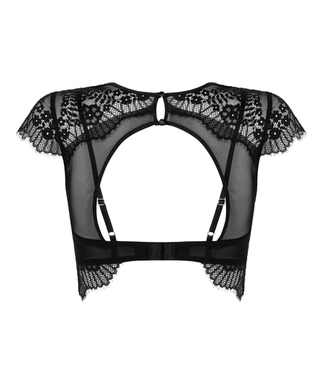 Bralette Daphne, Schwarz