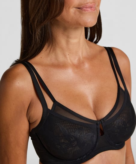 Nicht-vorgeformter Bügel-BH Minimizer BH Jocelyn, Grün