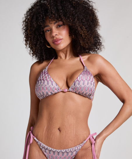 Triangel-Bikinioberteil Cali, Rose