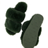 Pantoufles Velours, Vert