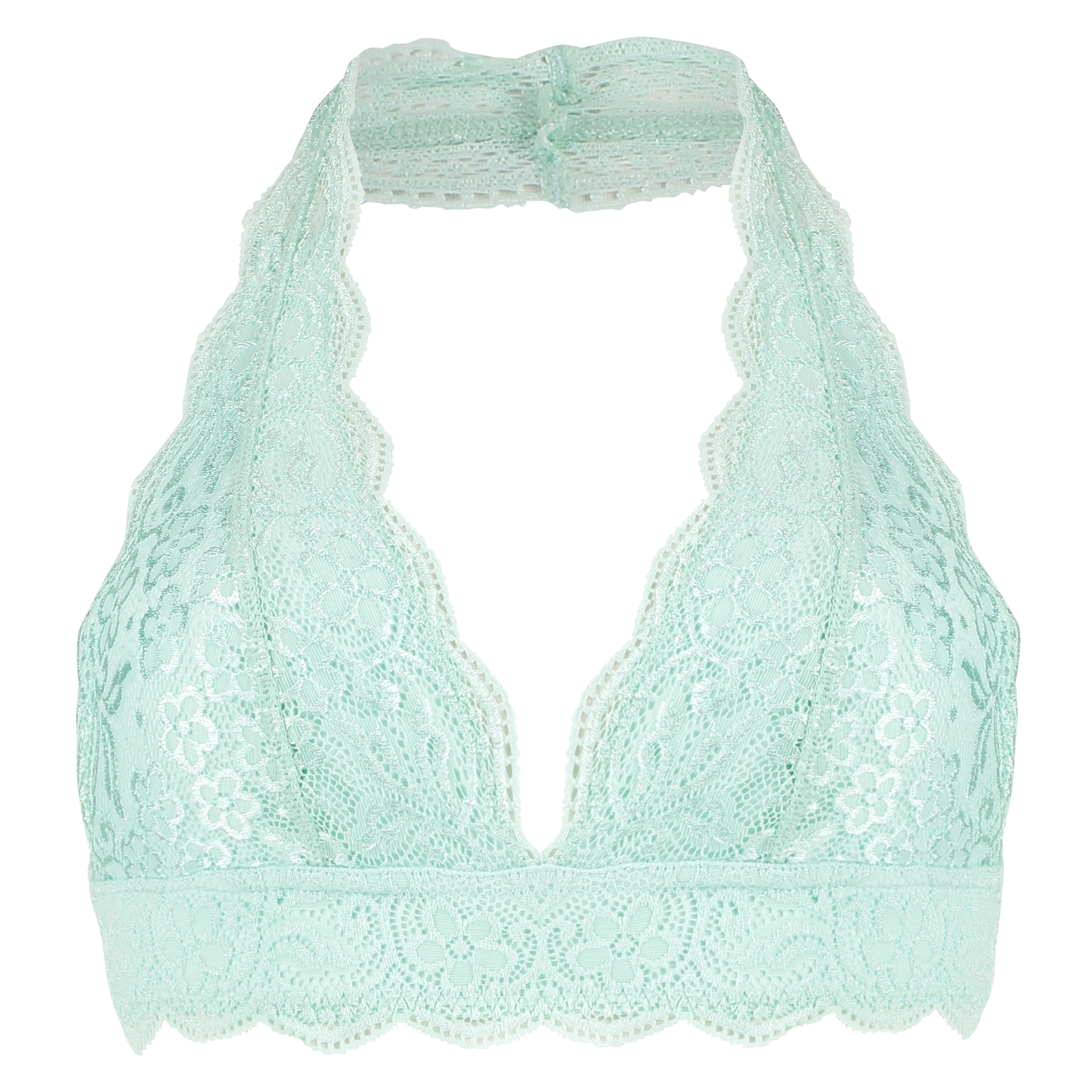 Bralette Halter Lace, Grün, main