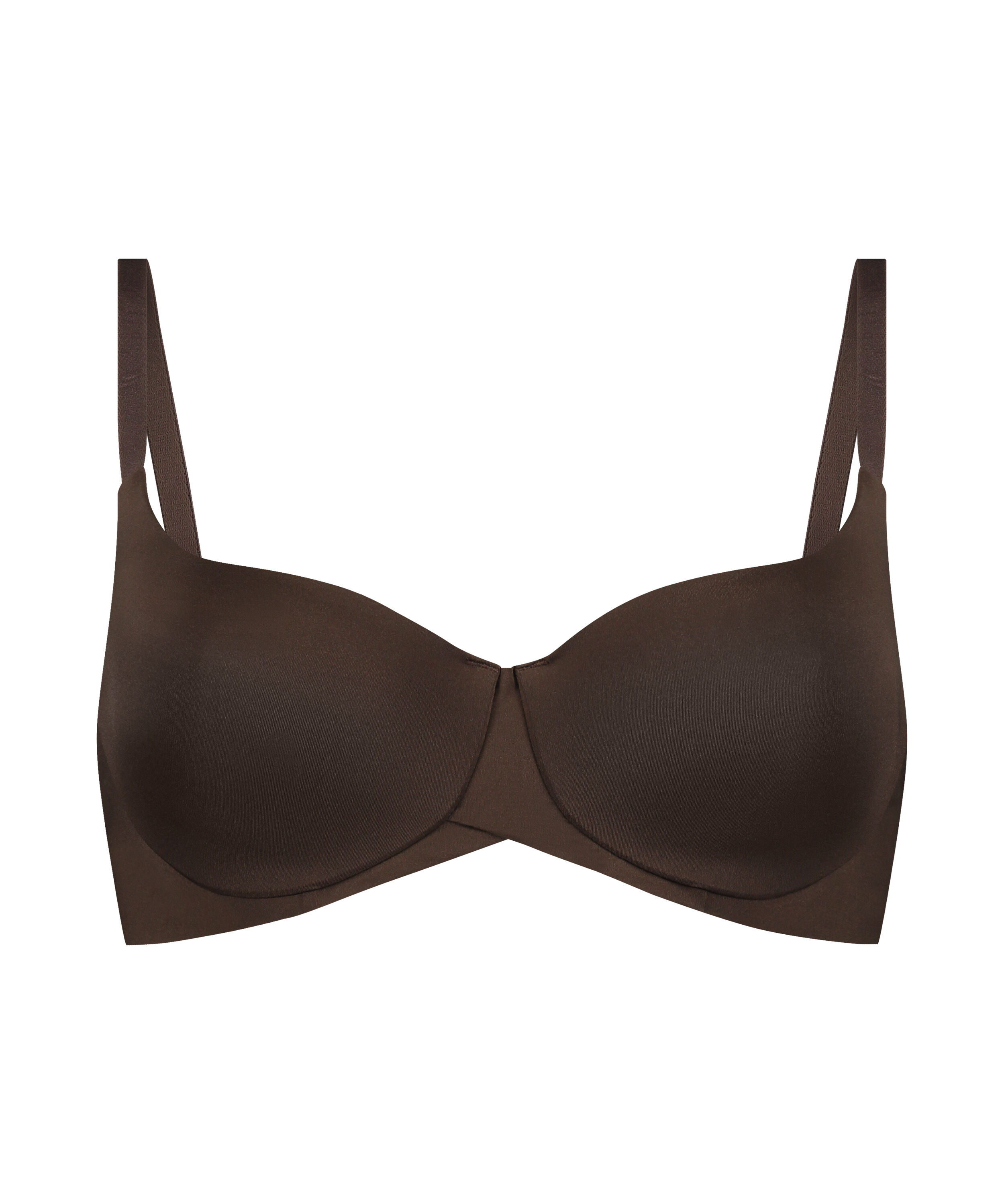 Soutien-gorge &agrave; armatures pr&eacute;form&eacute; Smooth, Marron