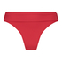 Slip de Bikini Rio Luxe, Rouge