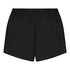 Short en satin Minimal, Noir