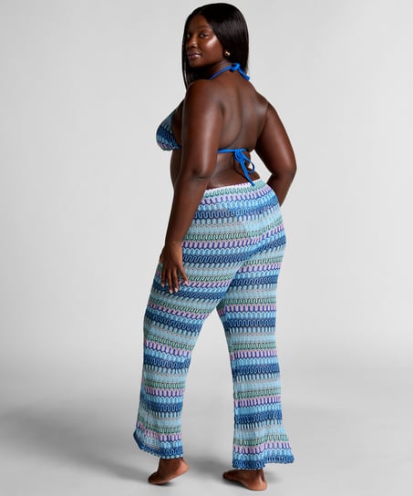 Cali Crochet Hose, Blau