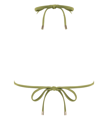 Triangel-Bikinioberteil Yucatan, Grün