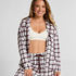 Haut de Pyjama Flanel, Blanc