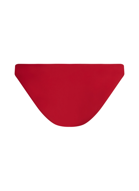 Bikini Slip mit hohem Beinausschnitt Luna, Rot