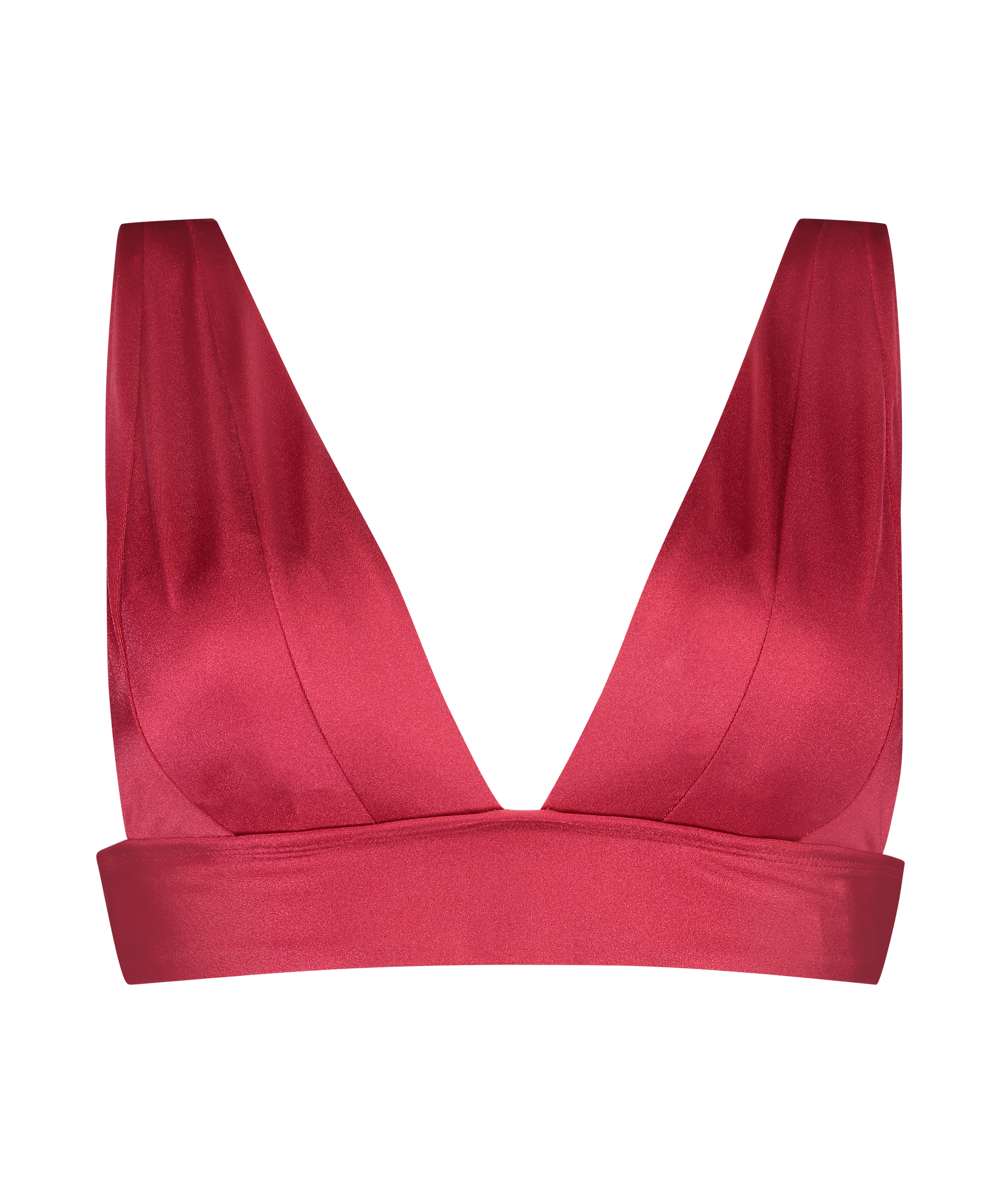 Triangel-Bikini-Oberteil Lola, Rot, main