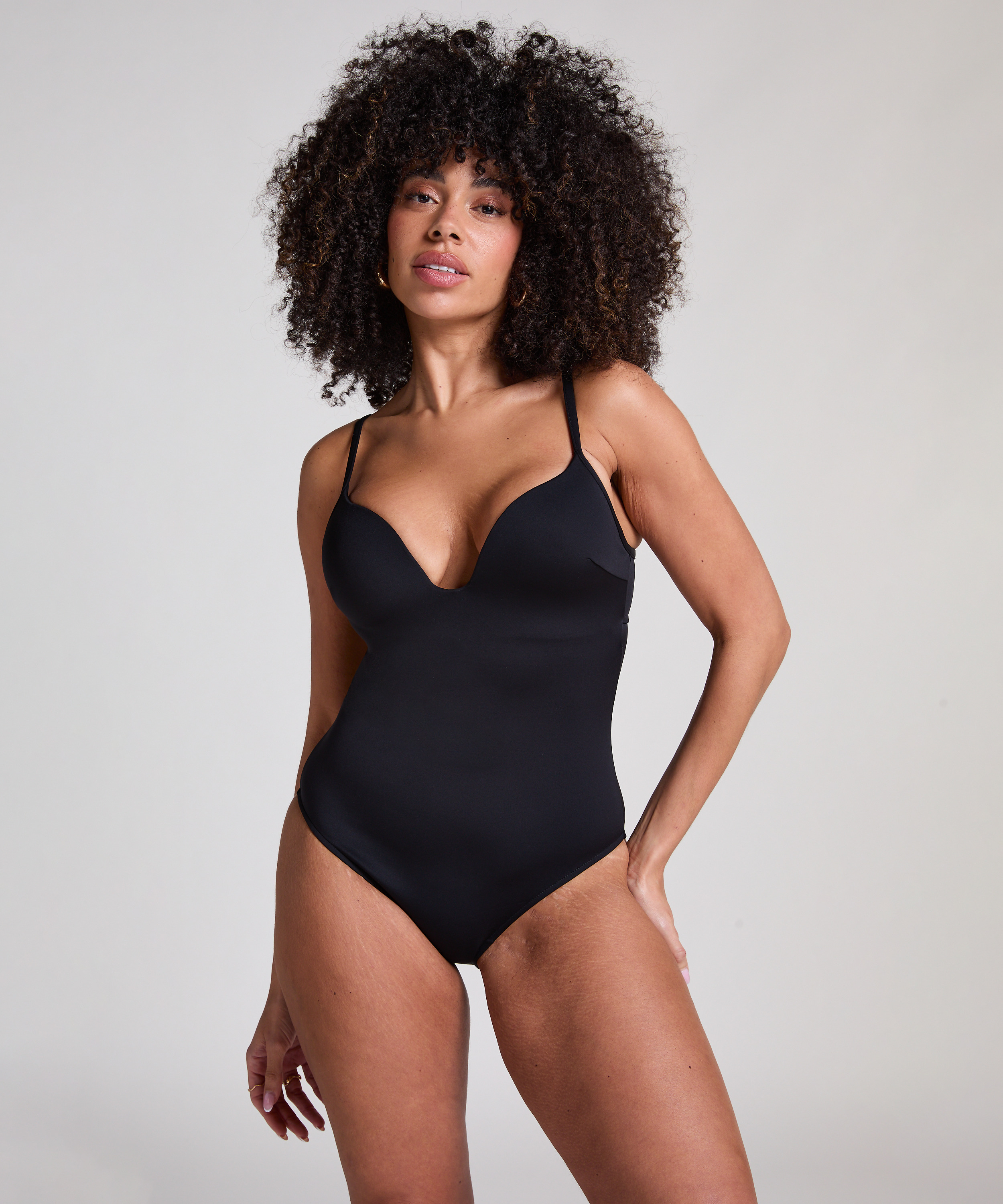 Maillot de bain Neoprene, Noir, main