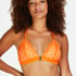 Brassi&egrave;re triangulaire moul&eacute;e Rose, Orange