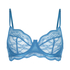 Soutien-gorge non-rembourr&eacute; &agrave; armatures Isabelle, Bleu