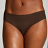 Slip br&eacute;silien Invisible, marron