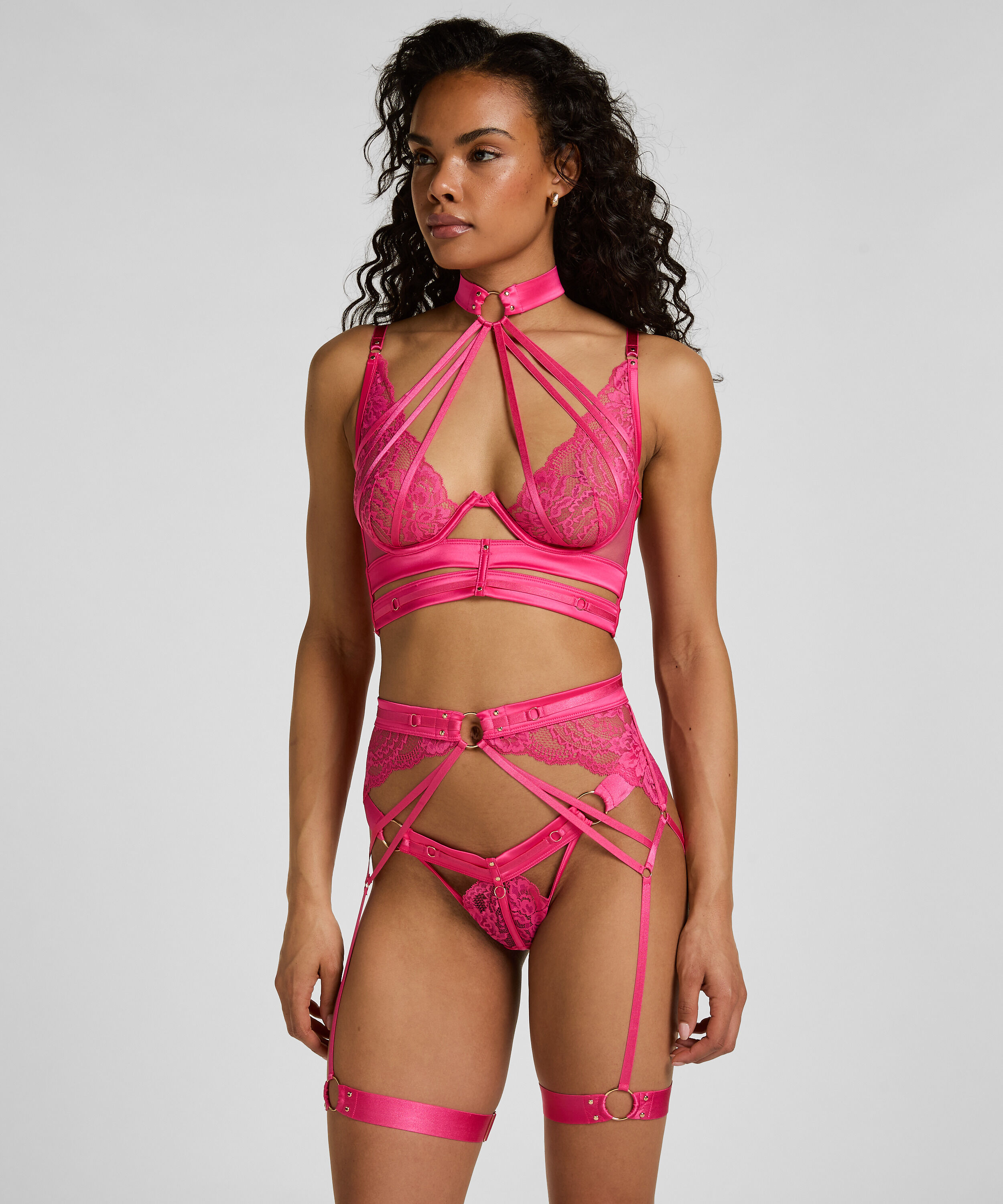 Emmeline Strapsgürtel, Rose Emmeline Strapsgürtel, Rose