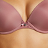Soutien-gorge &agrave; armatures pr&eacute;form&eacute; Plunge, Rose