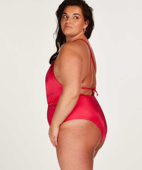 Badeanzug mit hohem Beinausschnitt Grenada, Rose