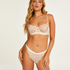 Slip brésilien Honey, Blanc