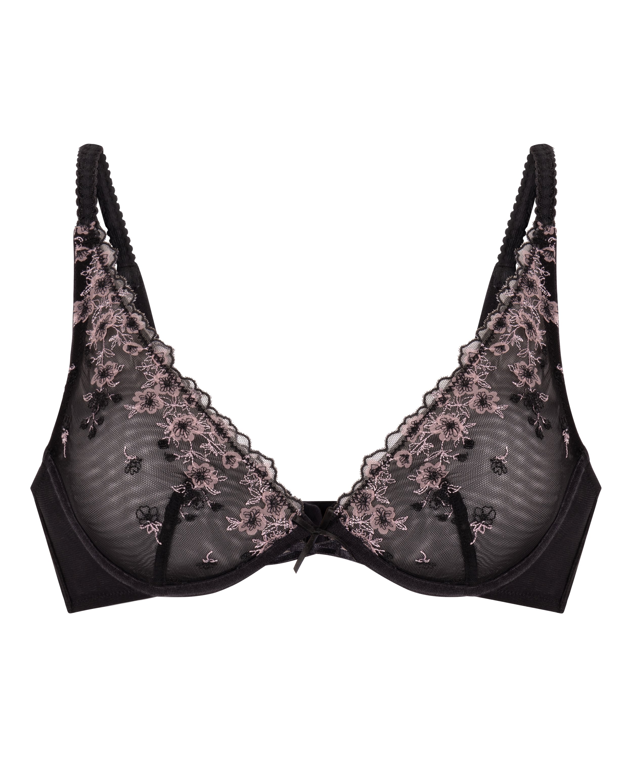 Soutien-gorge à armatures non-rembourré Chloé, Noir, main