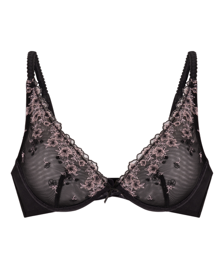 Soutien-gorge à armatures non-rembourré Chloé, Noir