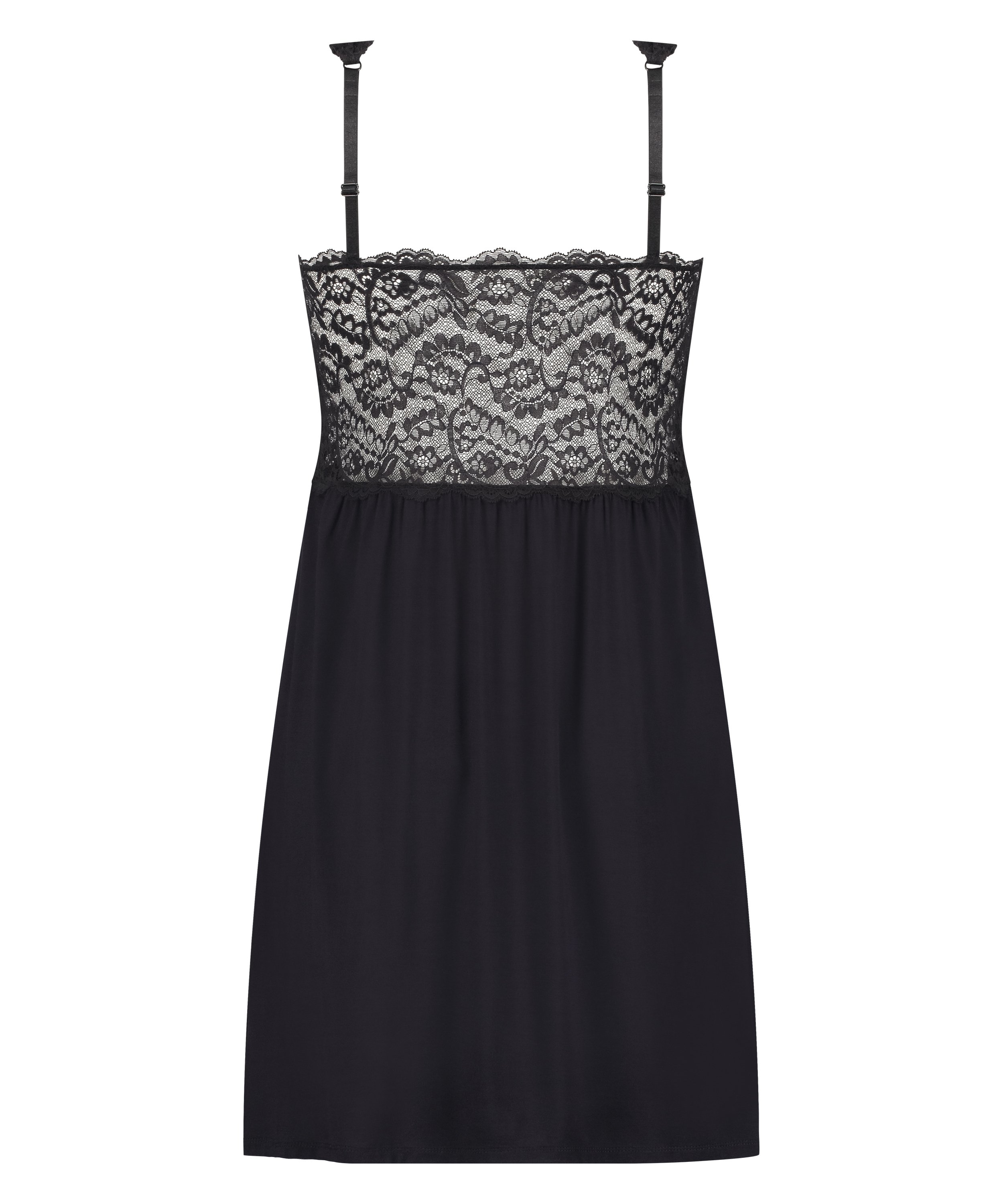 Slipdress Nora Lace, Schwarz, main