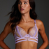 Soutien-gorge &agrave; armatures non-pr&eacute;form&eacute; longline Tara, Violet