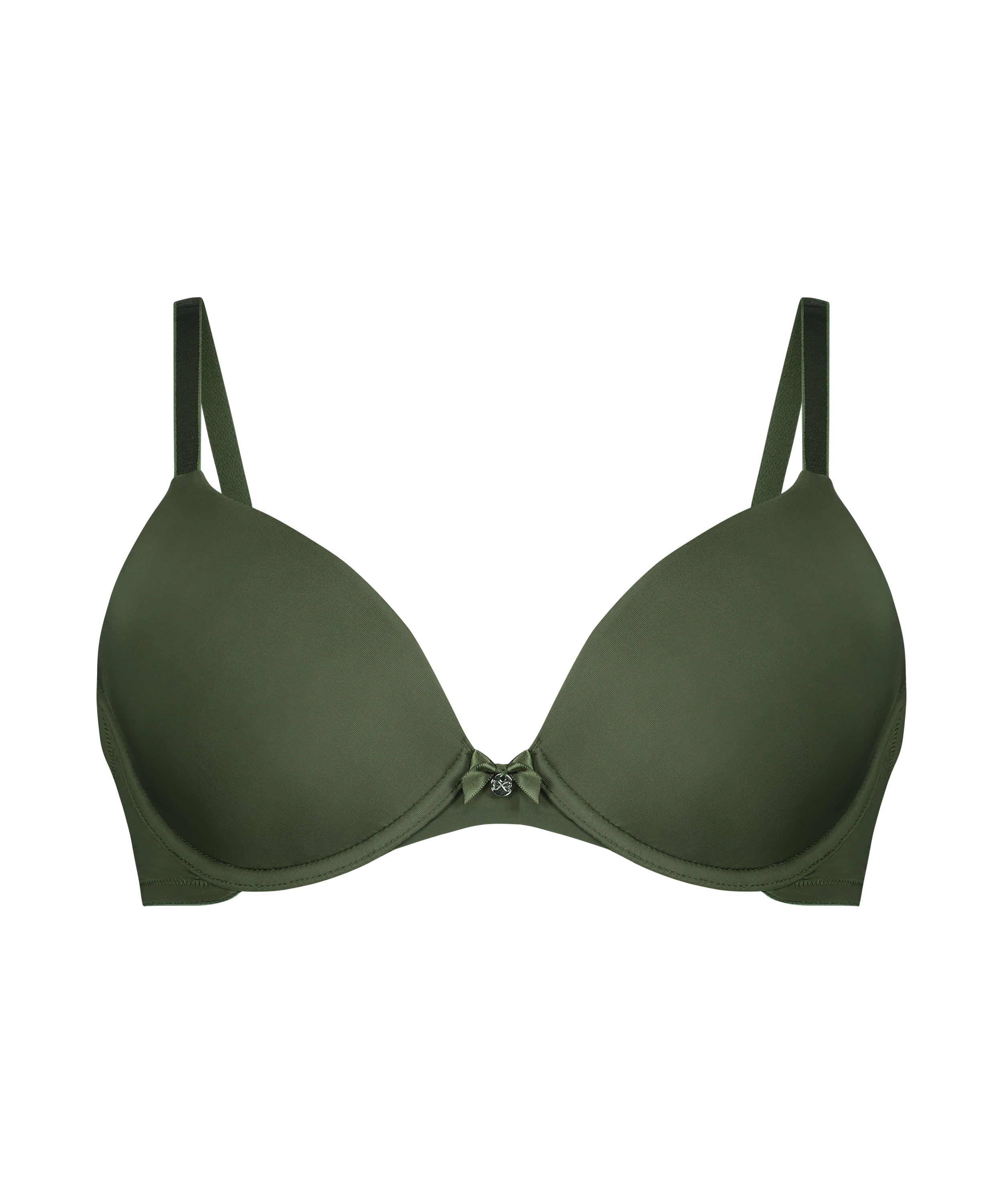 Soutien-gorge à armatures préformé Plunge, Vert, main