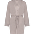 Short Jersey Robe Essentials, Beige