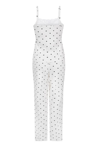 Hunkemöller Pyjama Set Dots White