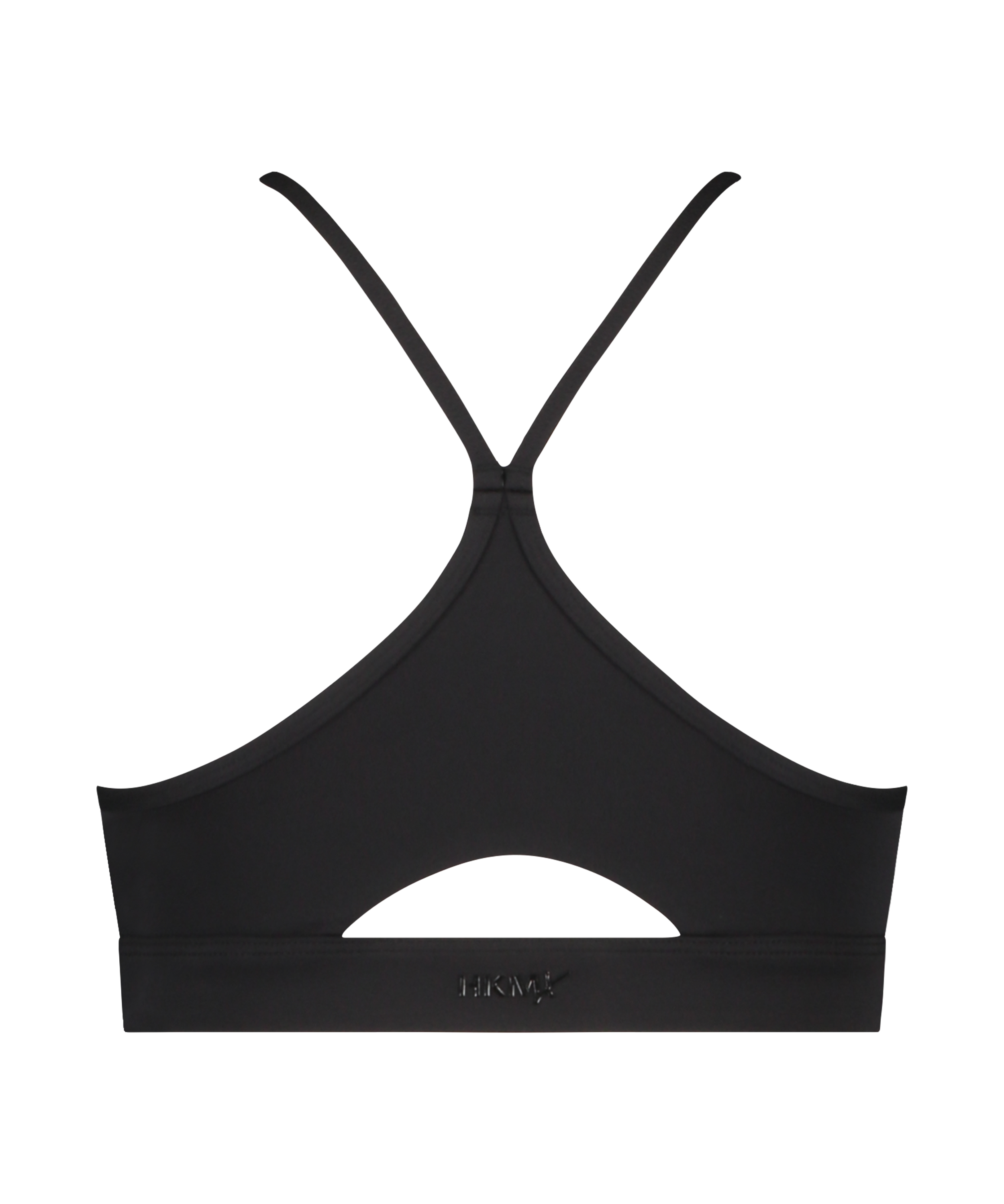 HKMX Brassière de sport de niveau 1, Noir, main