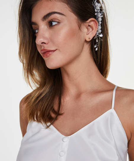 Camitop Satin Bridal, Weiß