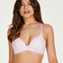 Soutien-gorge push-up rembourré sans armatures Bessie, Rose