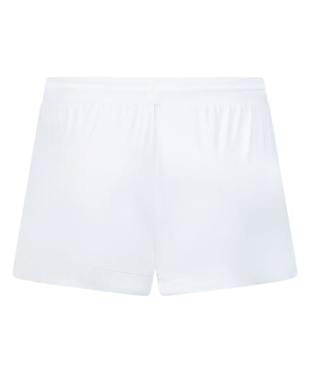 Jersey-Shorts Essential, Weiß
