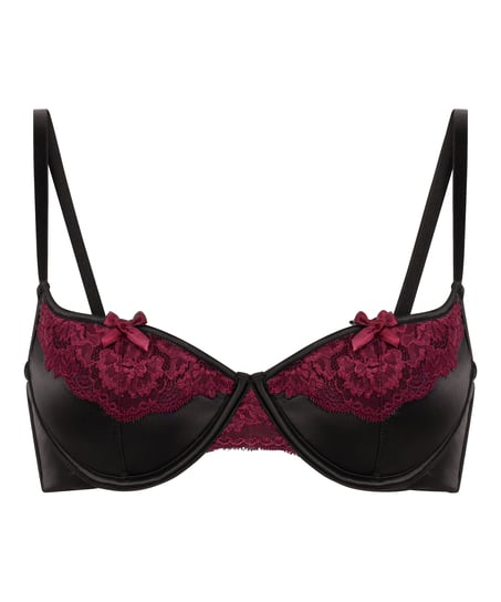 Soutien-gorge à armatures rembourré Ambra, Noir