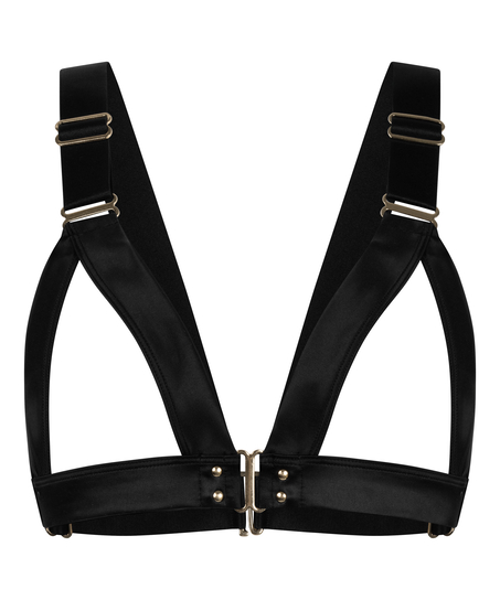 Open Bralette Colette, Schwarz