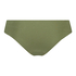 Slip brésilien invisible en coton, Vert