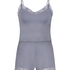 Kurzes Pyjama-Set Cami, Lila