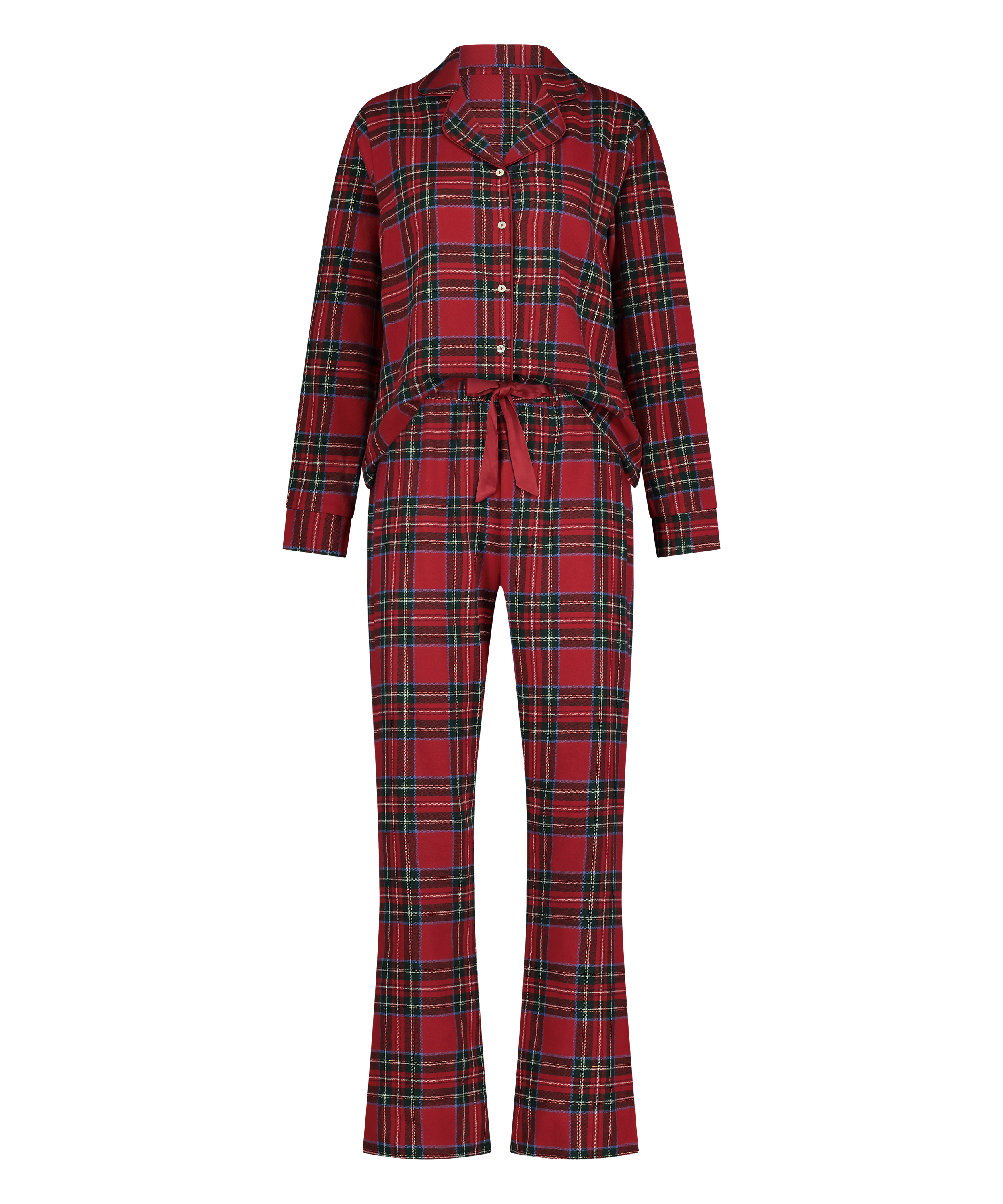 Pyjamaset Twill, Rot, main