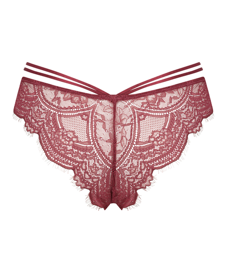 Brazilian mit hohem Beinausschnitt Sian, Rot