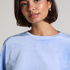 Velours Top, Blau