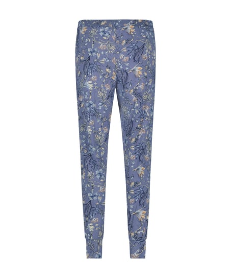 Tall Pyjamahose Ditzy Floral, Blau
