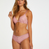 Soutien-gorge push-up &agrave; armatures rembourr&eacute; Rose, Violet