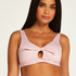 Bikini-Crop-Top Seychelles, Rose