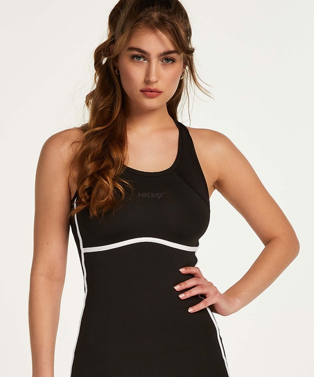 HKMX Slim Fit Top Ayla, Schwarz