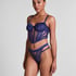 Soutien-gorge longline à armatures non rembourré Missy, Bleu