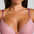 Soutien-gorge à armatures préformé push-up Marine, Rose