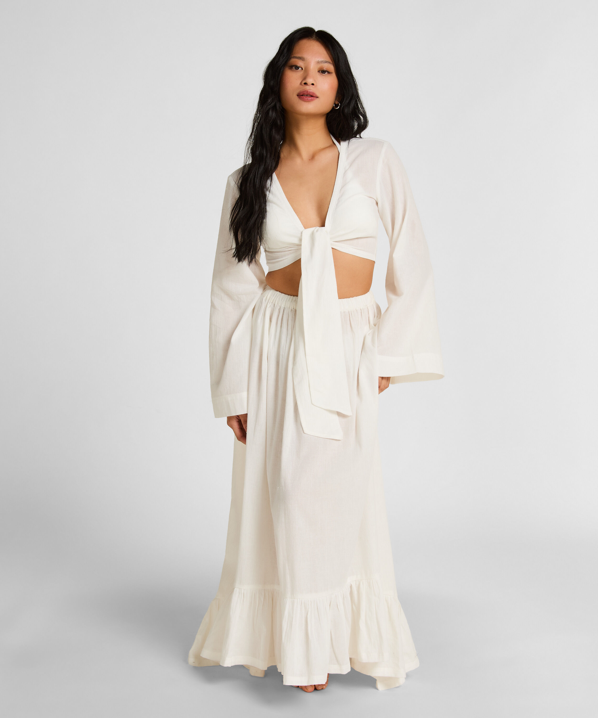 Beach Skirt Glam, Weiß